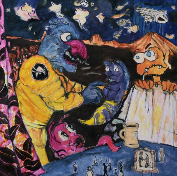 Nativité - 130x130 - huile sur toile